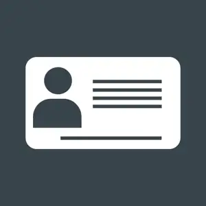 Social Security Card Icon